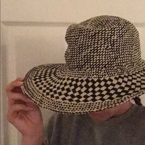 Woven beach hat